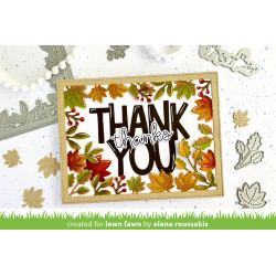 LAWN FAWN Giant Thank You Cuts