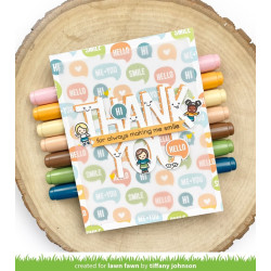 LAWN FAWN Giant Thank You Cuts