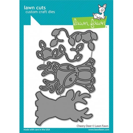 LAWN FAWN Cheery Deer Cuts