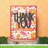 Lawn Fawn Fall Leaves Background Stencil 2 pezzi