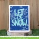 Lawn Fawn Snowflake Background Stencil 2 pezzi