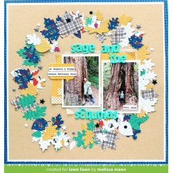 LAWN FAWN Sweater Weather Remix Paper Pack 30x30m