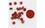 Perle di Ceralacca Rosso Fuoco 100pz