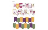 Piatek Die-Cut Garland TIME TO RELAX 15pz