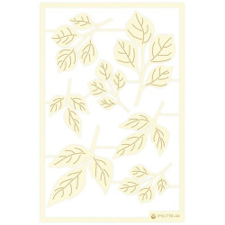 Piatek13 Light Chipboard Embellishments TIME TO RELAX 01
