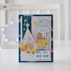 Piatek GOOD NIGHT Paper Pad 15x15cm