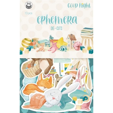 Piatek Ephemera Set GOOD NIGHT 13pcs