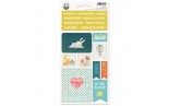 Piatek CHIPBOARD STICKER SHEET GOOD NIGHT 01