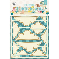 Piatek13 Light Chipboard Embellishments GOOD NIGHT 02