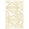 Piatek13 Light Chipboard Embellishments GOOD NIGHT 02