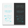 Polkadoodles Starry Nights Stencil