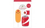 Doodlebug Doodle-Pops 3D Stickers Let's Ketchup