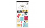 Doodlebug Design Travel Time Shape Sprinkles