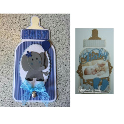 Dutch Doobadoo Mask Card Art Baby Bottle A4