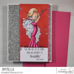 Stamping Bella Oddball Marilyn Cling Stamp