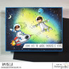 Stamping Bella Tiny Townie Astronauts Cling Stamp