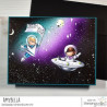 Stamping Bella Tiny Townie Astronauts Cling Stamp
