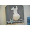 TESSUTO PELLICCIA D'AGNELLO BIANCO 30X40