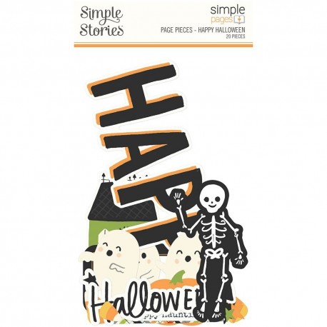 Simple Stories SIMPLE PAGES PIECES Happy Halloween