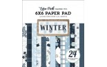 Echo Park Winter Paper Pad 15x15cm