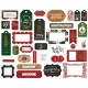 Carta Bella Happy Christmas Frames & Tags 33pz