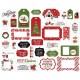 Echo Park Christmas Magic Frames & Tags 33pz