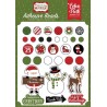 Echo Park Christmas Magic Adhesive Brads 25pz+6 Chipboard