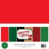 Carta Bella Christmas Cheer Coordinating Solids Paper Pack 30x30cm