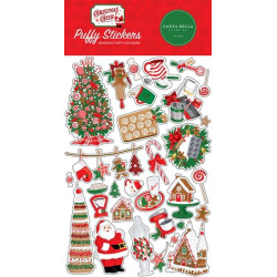 Echo Park Christmas Cheer Puffy Stickers