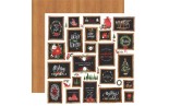 Carta Bella Happy Christmas Christmas Signs Double-Sided Cardstock 30x30cm