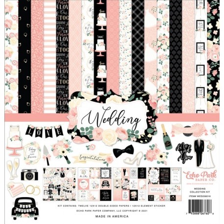 Echo Park Wedding Collection Kit 30x30cm