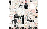 Echo Park Wedding Element Sticker 30x30cm