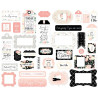 Echo Park Wedding Frames & Tags 33pz