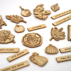 Abbellimenti Legno Florileges TERRE DES SENS