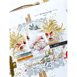 Set 20 Abbellimenti in acrilico Florileges TERRE DES SENS