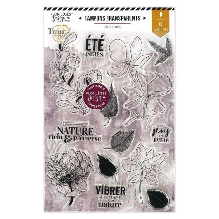 Florileges Clear Stamp ÉTÉ INDIEN