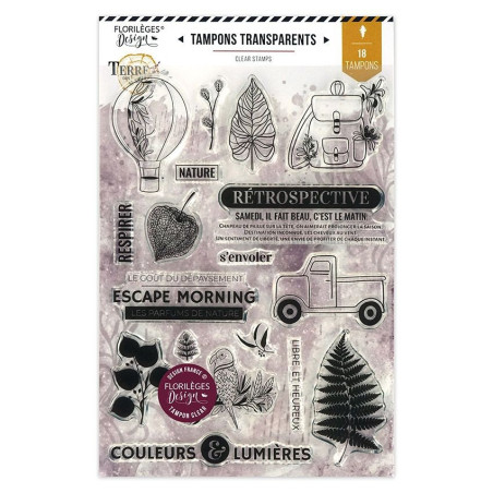 Florileges Clear Stamp ESCAPE MORNING