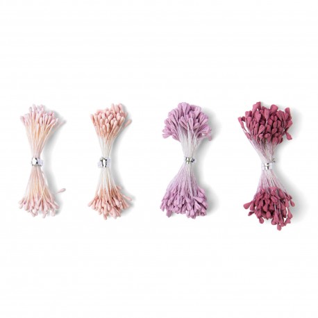 Sizzix Making Essential - Flower Stamens Pink/Purple 400PK