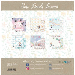 Papers For You Best Friends Forever Mini Scrap Paper Pack 15x15cm