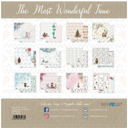 Papers For You The Most Wonderful Time Mini Scrap Paper Pack 17x17cm