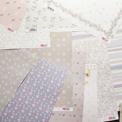 Papers For You Cute Little Bunnies and Bears Paper Pack 30x30cm 12FG