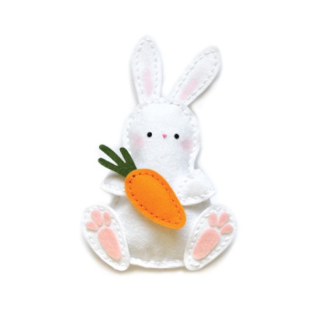 Plush Liam Bunny craft die MemoryBox