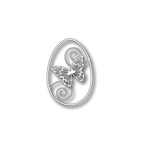 Butterfly Swirl Egg craft die MemoryBox
