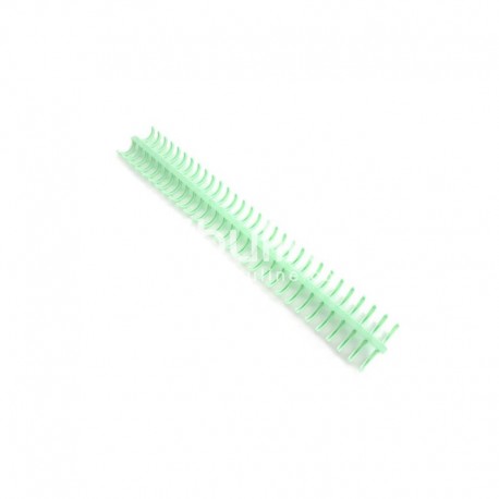 Zibuline Spirale in Plastica per Rilegatura Verde Acqua