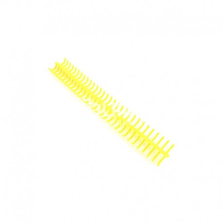 Zibuline Spirale in Plastica per Rilegatura GIALLA