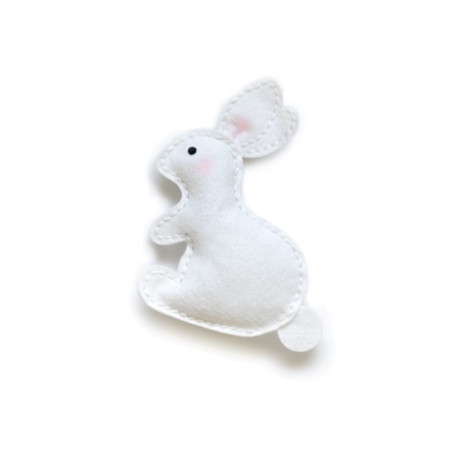 Plush Spring Bunny craft die MemoryBox