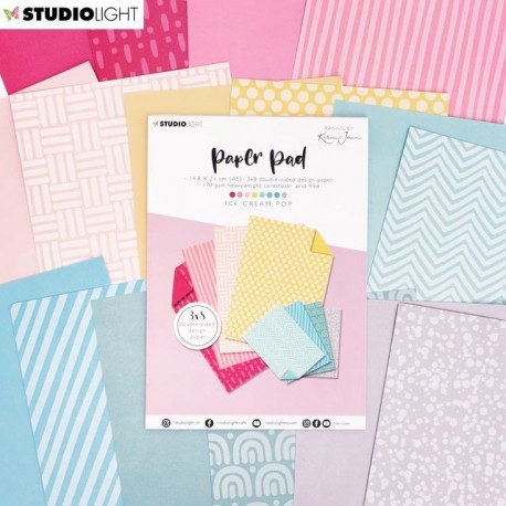 StudioLight Paper Pad Basics By Karin Joan nr.08 A5