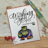 C.C. Design Halloween Monsters Clear Stamp