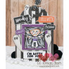 C.C. Design Halloween Monsters Clear Stamp