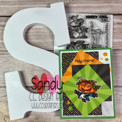 C.C. Design Tiny Autumn Clear Stamp